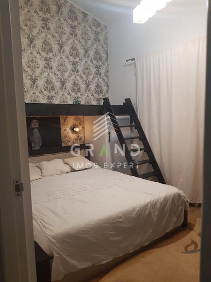 Apartament cu 3 camere semidecomandat, mobilat în Iris