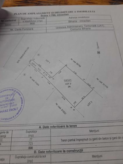 Spațiu comercial, în Biharia