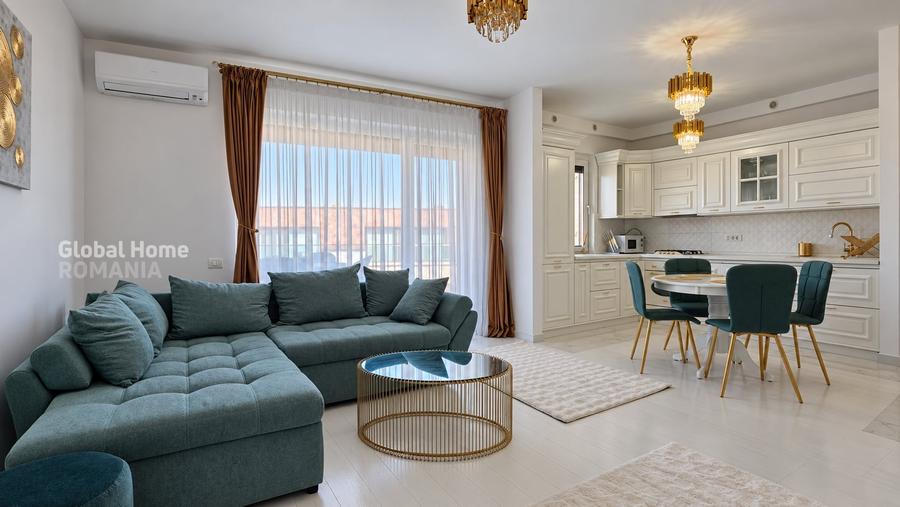 Apartament cu 3 camere decomandat, mobilat în Voluntari