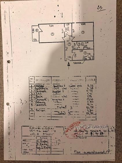 Apartament cu 2 camere decomandat în Berceni
