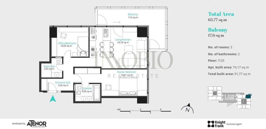 Apartament 3 Camere | Up-Site - 13