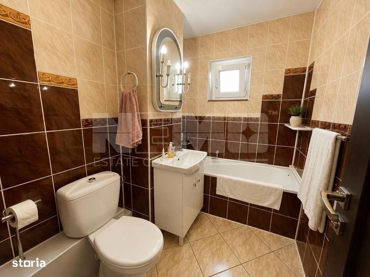 Apartament cu 3 camere semidecomandat în Central