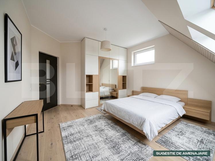 Apartament cu 3 camere semidecomandat, mobilat în Micro 16