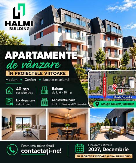 Apartament cu 2 camere decomandat în Careiului