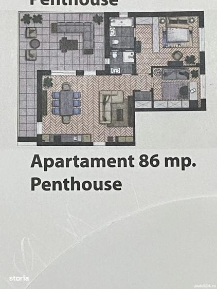Apartament cu 3 camere în Central