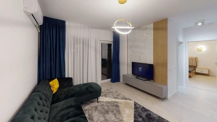 Apartament cu 2 camere semidecomandat în Lujerului