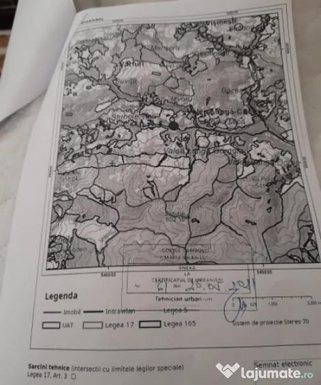 Teren de 7000 mp, în Ștubeie Tisa