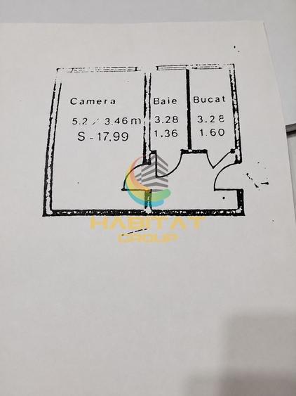 Garsonieră decomandată în Brâncoveanu