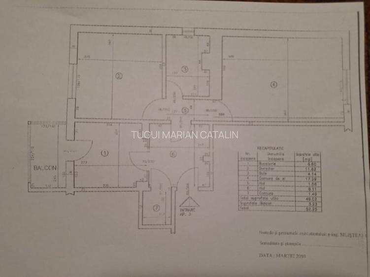 Proprietar, 2 camere, parter cu balcon, 52 mp, Brazda lui Novac