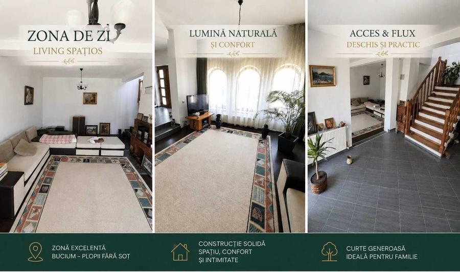 Casă cu 3 camere cu Teren 660 Mp în Central