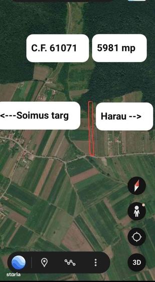 Teren de 5981 mp, în Bârsău