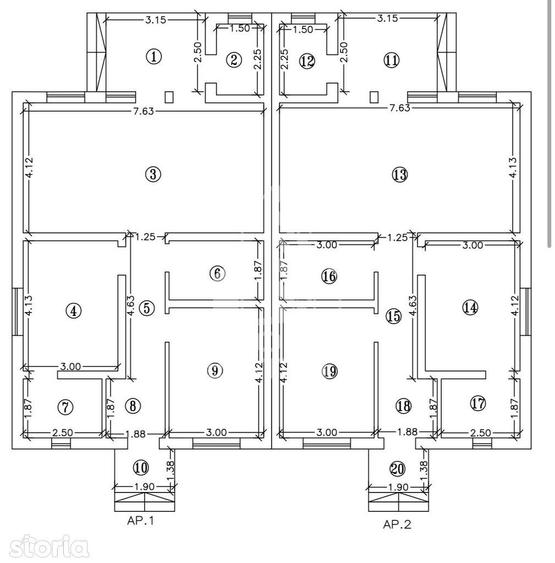 Duplex cu perete dublu, 3 camere si 2 bai, la cheie in Calea Urseni - 6