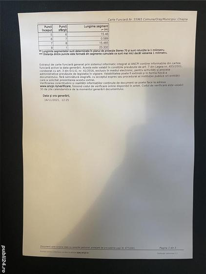 Teren de 4300 mp, în Chiajna
