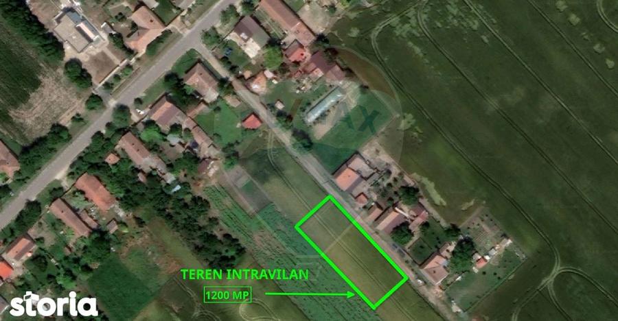 Teren de 1200 mp, în Iratoșu
