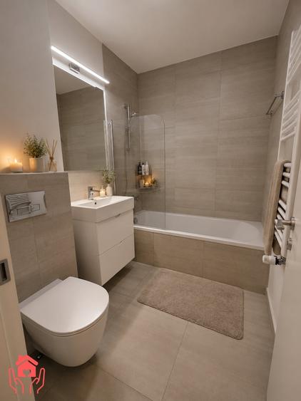 Apartament cu 2 camere decomandat, mobilat în Băneasa