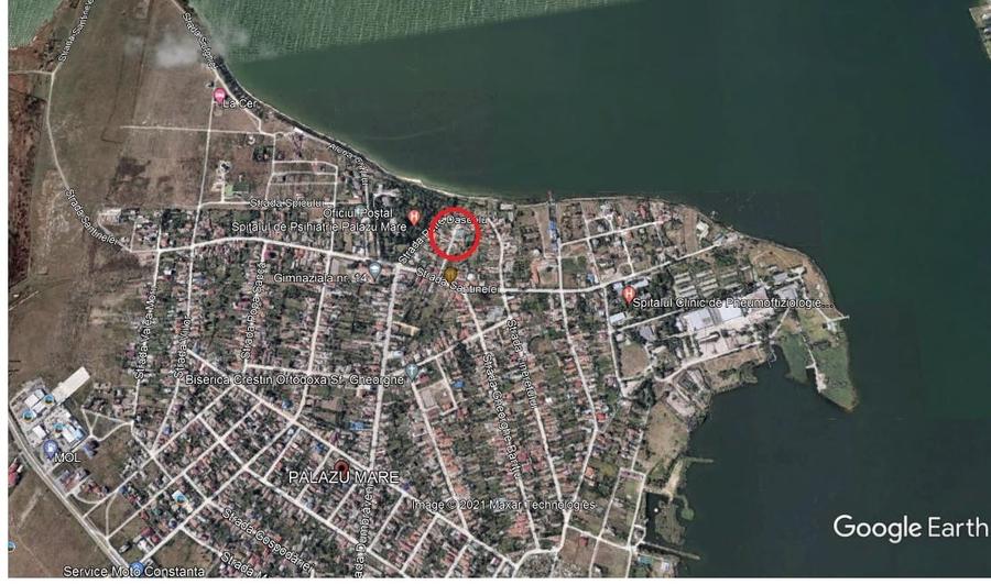 Teren Construcții intravilan de 1000 mp, în Palazu Mare
