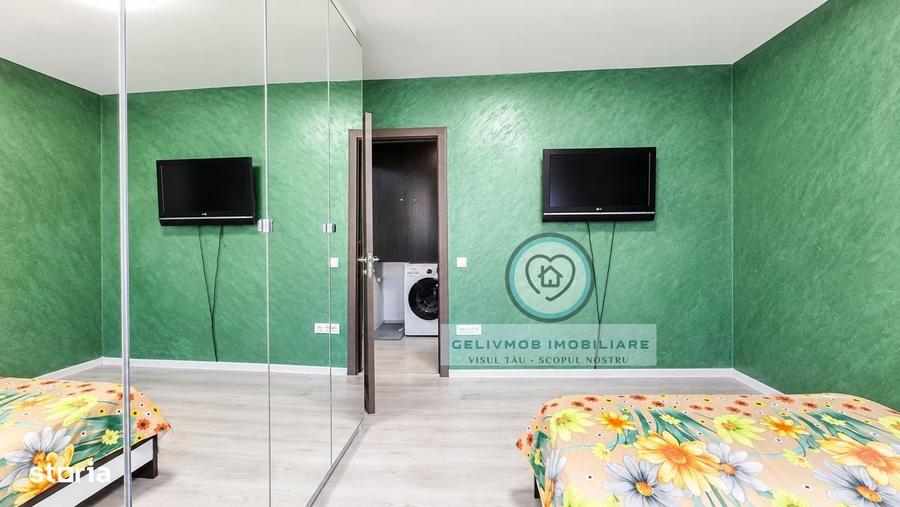 Apartament cu 2 camere semidecomandat în Nord