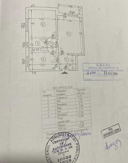 Apartament cu 2 camere semidecomandat în Trivale
