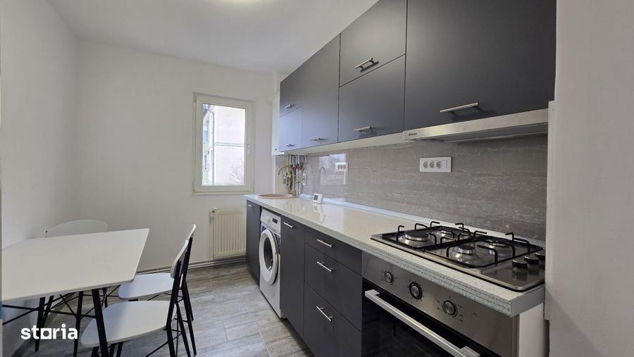 Apartament cu 2 camere semidecomandat, mobilat în Central