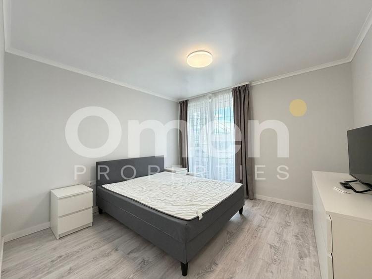 Apartament cu 2 camere semidecomandat, mobilat în Exterior Vest