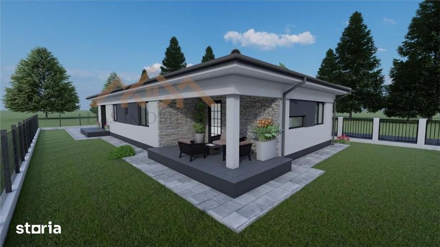 Casă cu 4 camere cu Teren 550 Mp în Central