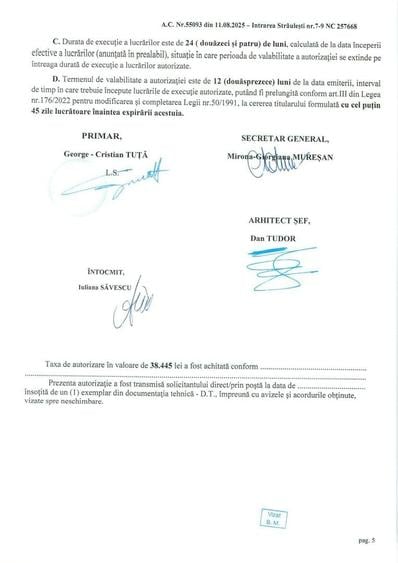 Teren Construcții intravilan de 1500 mp, în Băneasa