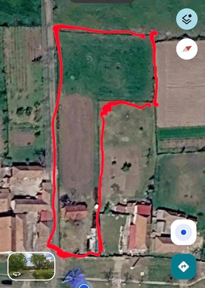 Teren de 2400 mp, în Central