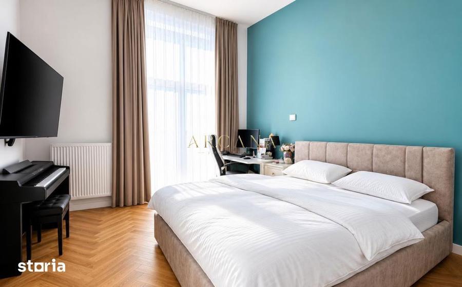 Apartament cu 3 camere, mobilat în Între Lacuri