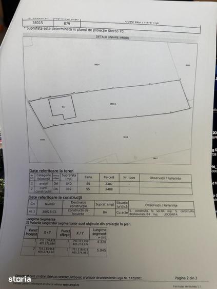 Casă cu 4 camere cu Teren 879 Mp în Turcoaia