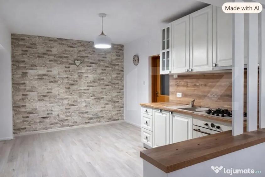 Casă cu 4 camere cu Teren 200 Mp în Central