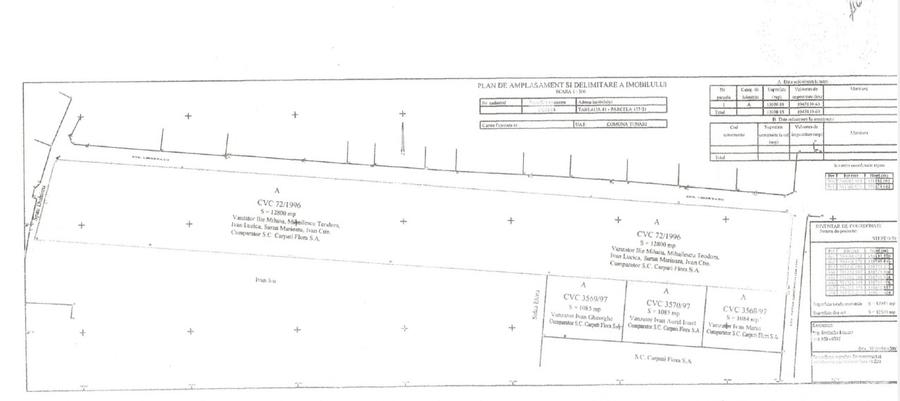 Teren Construcții intravilan de 1243 mp, în Dămăroaia