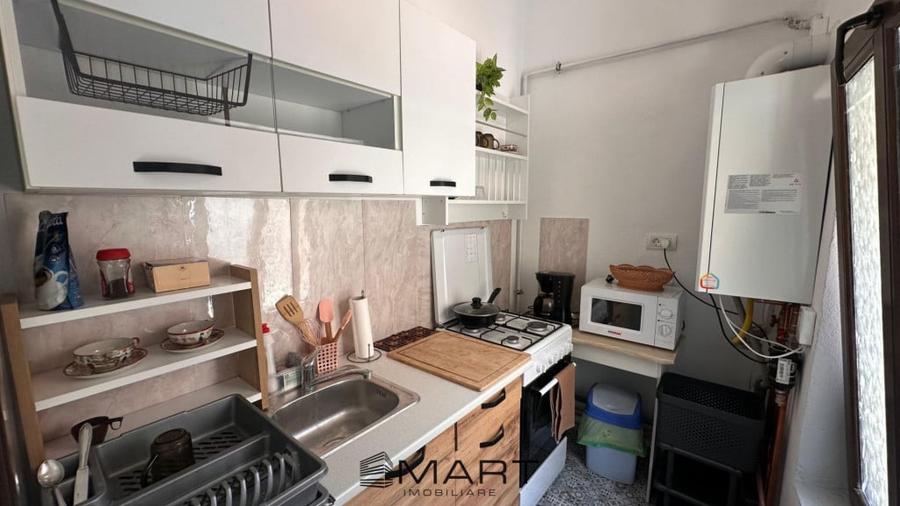 Apartament cu 2 camere semidecomandat în Orașul de Jos