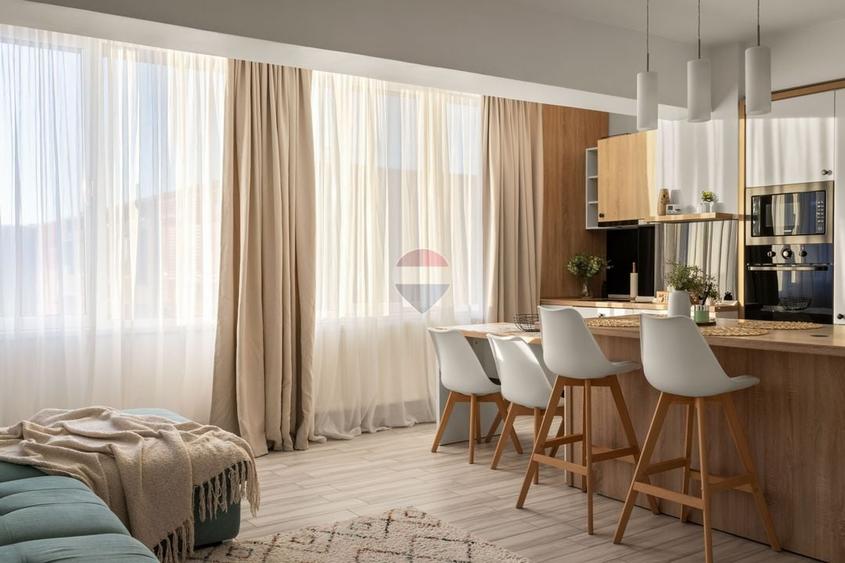 Apartament cu 2 camere semidecomandat în Aradul Nou
