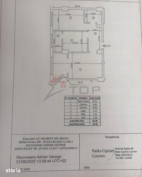 Apartament cu 3 camere, mobilat în Rediu