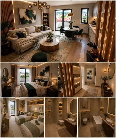 Apartament cu 3 camere decomandat în Parc Zăvoi