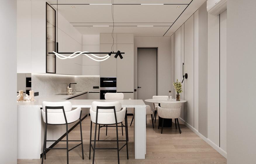 Apartament cu 3 camere în Eroii Revoluției