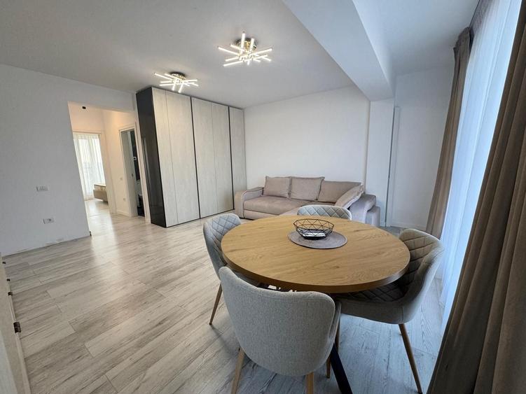 Apartament cu 2 camere, mobilat în Tunari