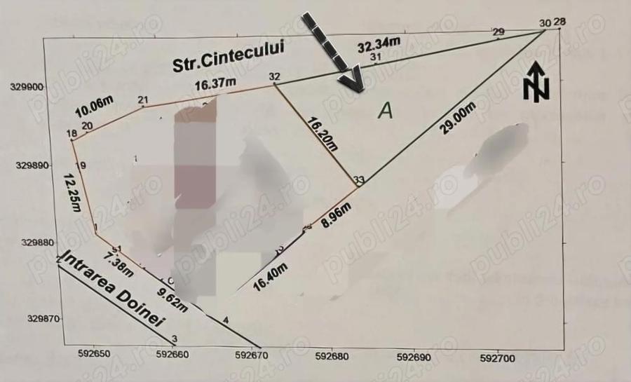 Teren 255 mp de inchiriat Dobroe?ti Fundeni - 1