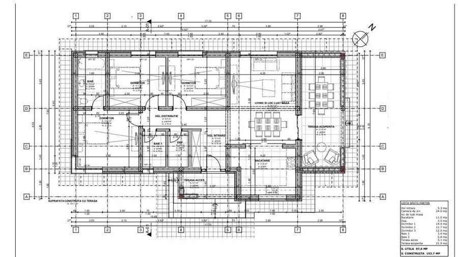 Vanzare Casa Satu Nou de Jos, cu suprafata utila de 155mp, teren d - 2