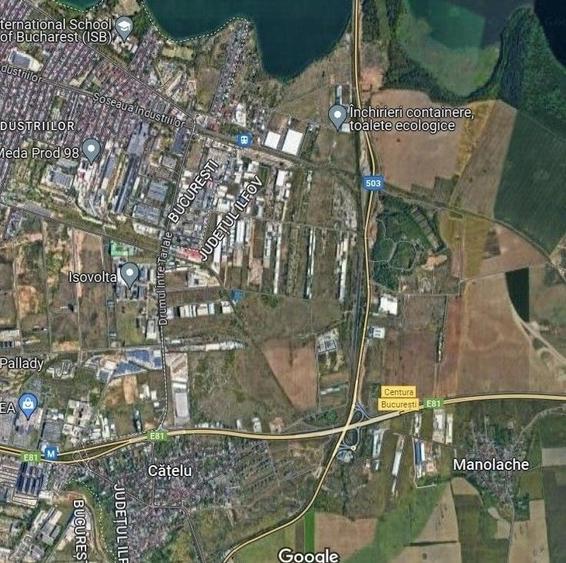 Teren 2600 mp pentru constructii hale - zona Dr. Intre Tarlale - 2