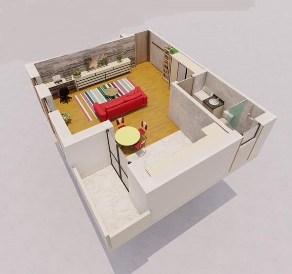 IMI Residence - Comision 0 - Apartament cu o camera, 38 mp - loc parcare inclus - 2
