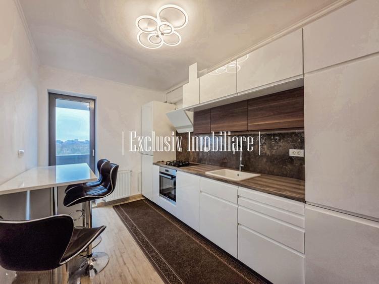 Vedere Frontala la Parc si Lac Tabacarie -- Apart. Premium cu Parcare Subterana - 3