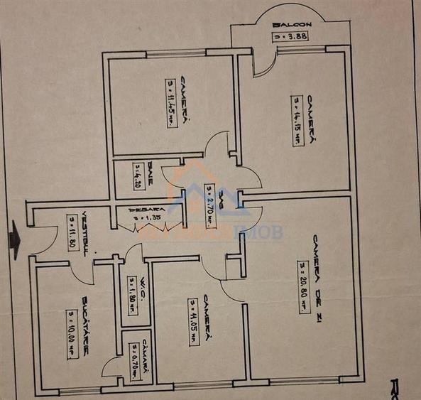 Apartament de vanzare cu 4 camere, zona Mihai Bravu - Baba Novac - 5