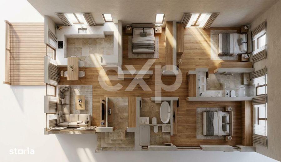 Casa individuala 4 camere langa PADUREA Trivale | Teren 540 mp | TVA i - 5