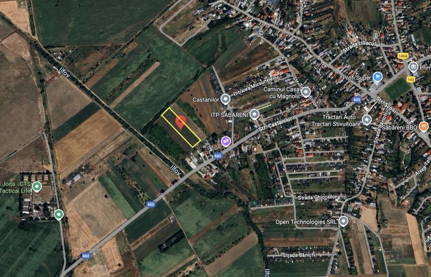 Sabareni - Joita, teren constructii 4750 mp - 2