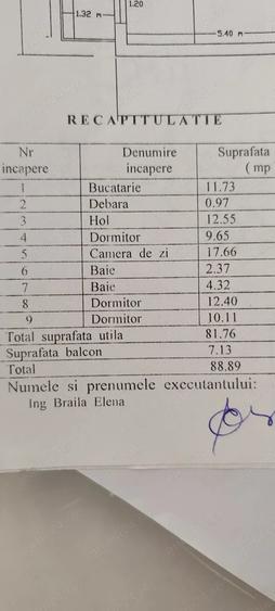 Vand apartament 4 camere - 1