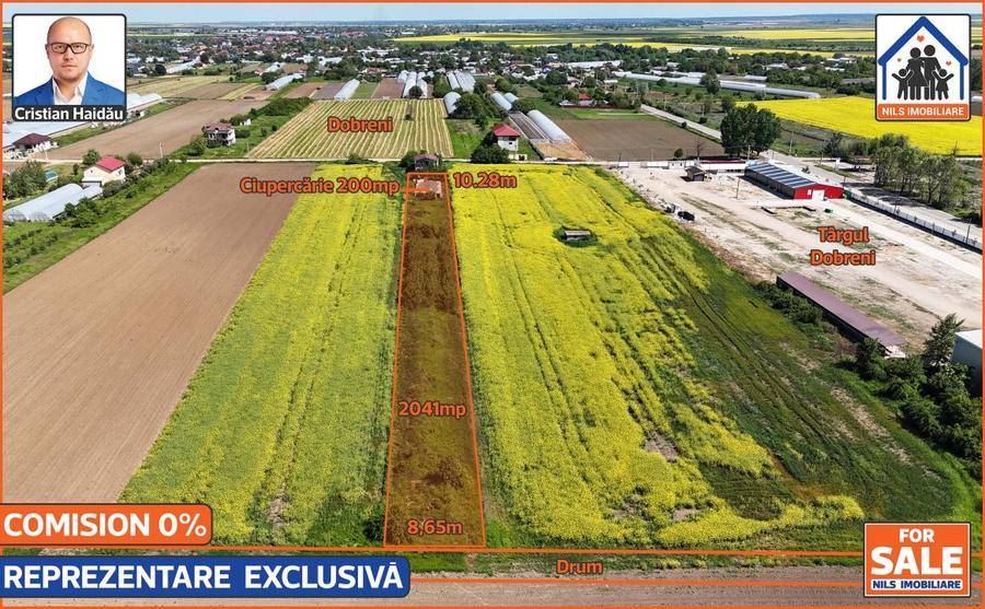 Oportunitate! Teren intravilan 30 euro/mp! Vidra-Dobreni - 2