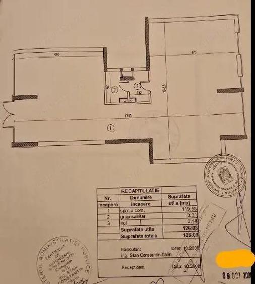 Zona Parcul Carol sp 126 mp inchiriat - 1