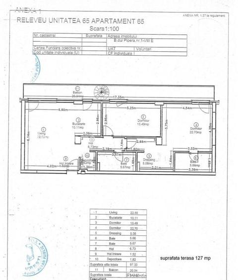 Pipera 1 • 118MP Penthouse 3 Camere + Terasa Proprie 127MP + Parcare • Open View - 44