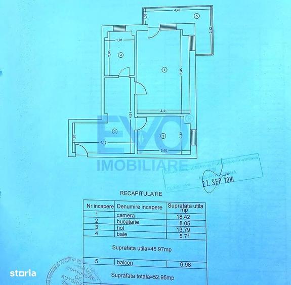 Apartament 1 camera, parcare, balcon, Valea Lupului, Soleia, Iasi - 9